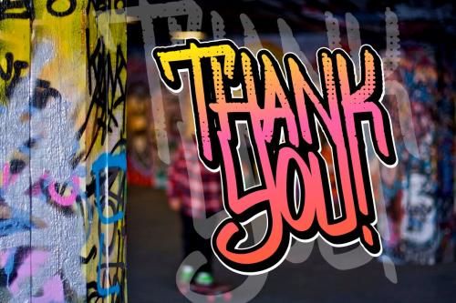 Deeezy - Shocking Graffity Font Deeezy - Shocking Graffity Font