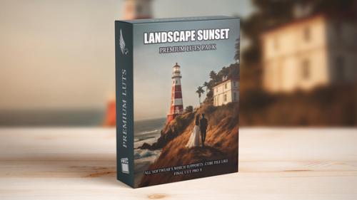 Cinematic Landscape Film Look LUTs Pack - 49872126