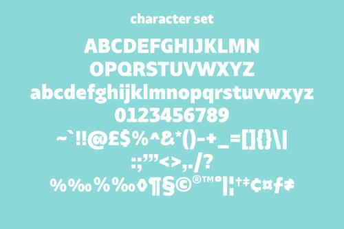 Deeezy - Gogat Modern Sans Serif Font