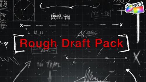 Rough Draft Pack for FCPX - 49793958