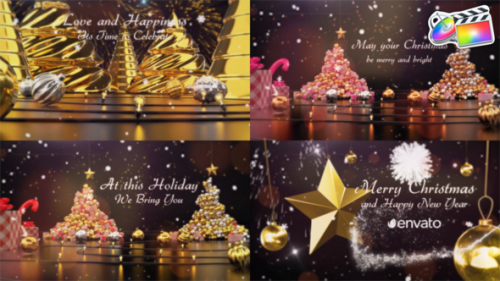 Christmas Card Logo for FCPX - 49794365