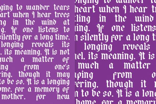 Deeezy - Franchek Modern Blackletter Font