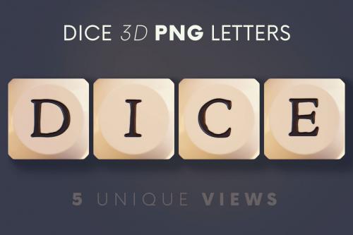 Deeezy - Dice - 3D Lettering