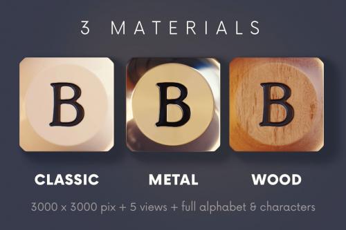 Deeezy - Dice - 3D Lettering