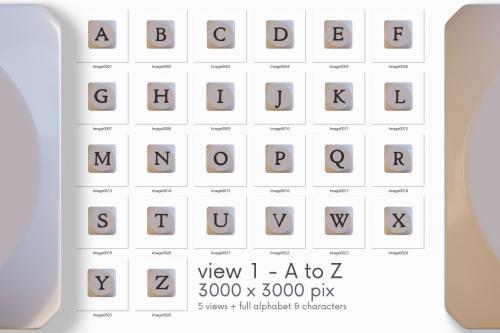 Deeezy - Dice - 3D Lettering