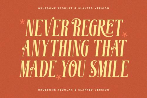 Deeezy - Gruesome - Display Serif Font Deeezy - Gruesome - Display Serif Font