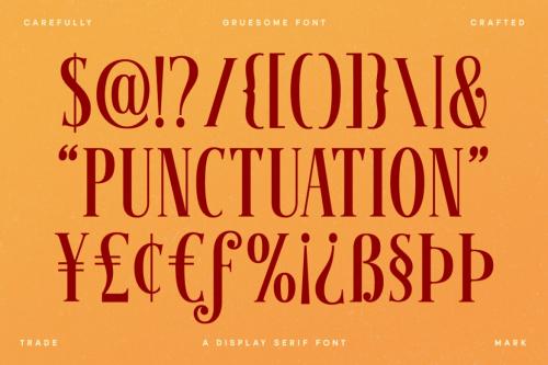 Deeezy - Gruesome - Display Serif Font Deeezy - Gruesome - Display Serif Font