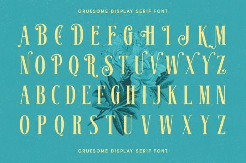 Deeezy - Gruesome - Display Serif Font Deeezy - Gruesome - Display Serif Font