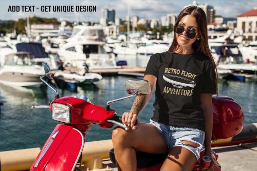 Vintage Airplane Elements Bundle. Vector Graphics