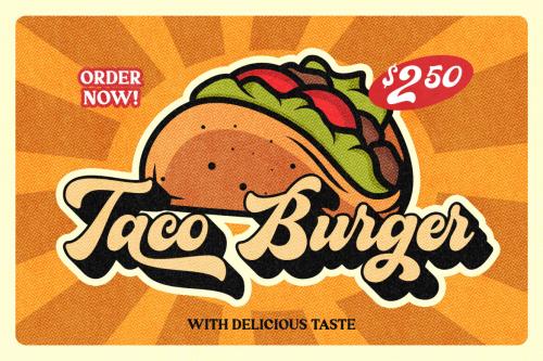 Deeezy - The Buntank – Retro Script Deeezy - The Buntank – Retro Script