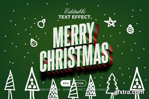 Merry Christmas Text Effect 3D Style MTZYSVA Merry Christmas Text Effect 3D Style MTZYSVA
