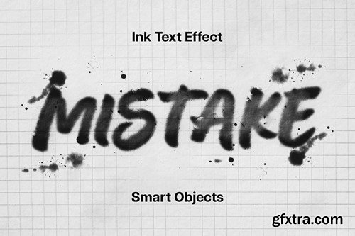 Ink Text Effect R3TLL86 Ink Text Effect R3TLL86