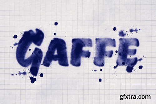 Ink Text Effect R3TLL86 Ink Text Effect R3TLL86