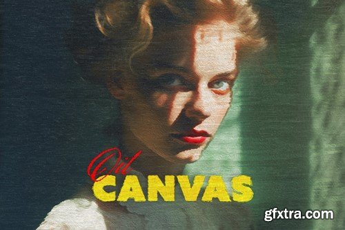 Oil Canvas Photo Effect 5M53FSL Oil Canvas Photo Effect 5M53FSL