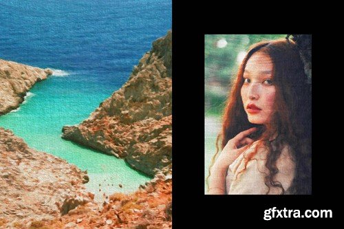 Oil Canvas Photo Effect 5M53FSL Oil Canvas Photo Effect 5M53FSL