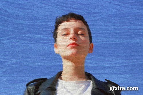 Oil Canvas Photo Effect 5M53FSL Oil Canvas Photo Effect 5M53FSL