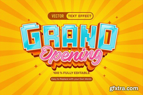 Grand Opening Duo Text Effect 2NZE7FW Grand Opening Duo Text Effect 2NZE7FW