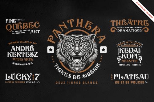 Deeezy - Lucky Seven Vintage Font Deeezy - Lucky Seven Vintage Font