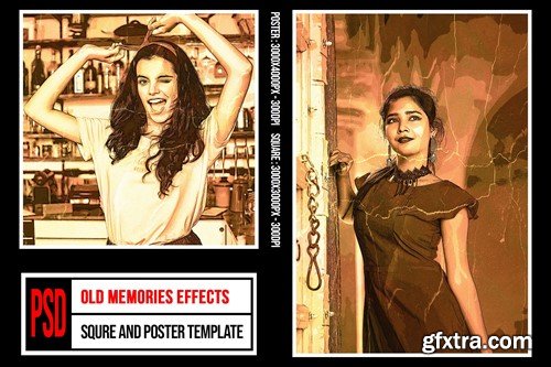 Square & Poster - Old Memories Effects 6HAW2U9 Square & Poster - Old Memories Effects 6HAW2U9