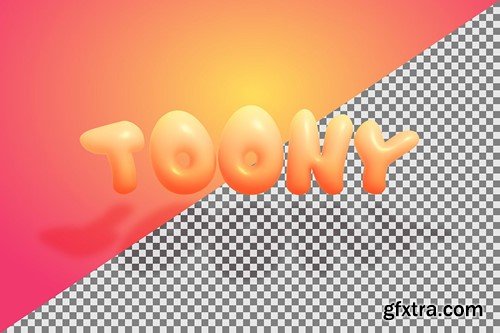Toony Text Effect WNUHGUM Toony Text Effect WNUHGUM