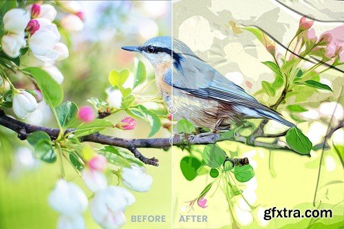 Sketch Painting Photo Effect 7BDV6NW Sketch Painting Photo Effect 7BDV6NW