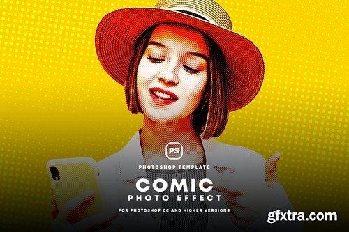 Comic Photo Effect D8H5A73 Comic Photo Effect D8H5A73