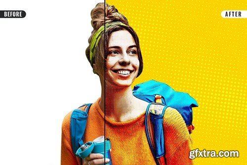 Comic Photo Effect D8H5A73 Comic Photo Effect D8H5A73