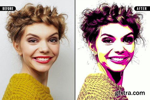 Pop Art Photo Effect Y5YWTTV Pop Art Photo Effect Y5YWTTV