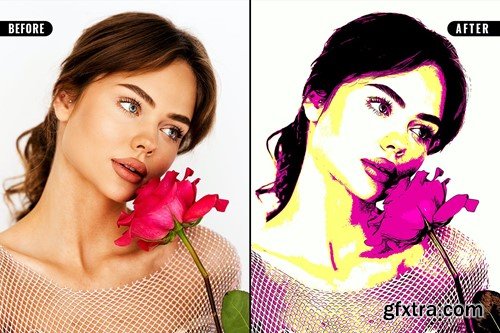 Pop Art Photo Effect Y5YWTTV Pop Art Photo Effect Y5YWTTV