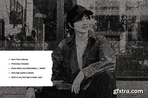 Grunge Xerox Photo Effect WYX2PDG Grunge Xerox Photo Effect WYX2PDG