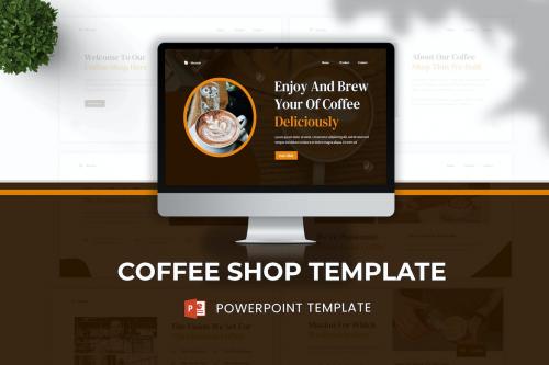 Coffee Shop Powerpoint Template