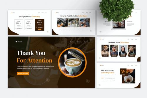 Coffee Shop Powerpoint Template
