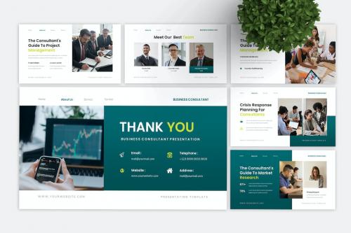 Business Consultant Powerpoint Template