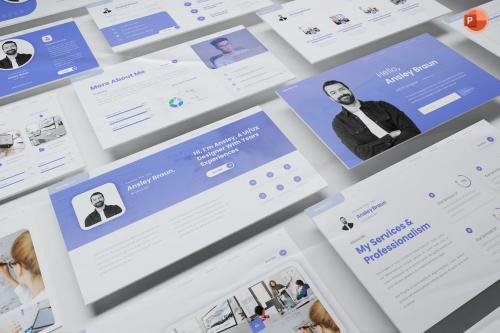 CV Resume Portfolio PowerPoint