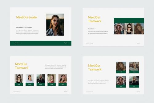 Hampden - Minimal Catalogue PowerPoint Template