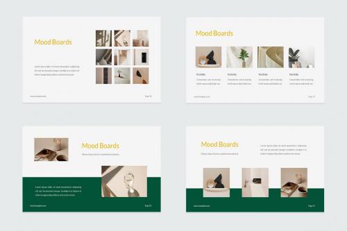 Hampden - Minimal Catalogue PowerPoint Template