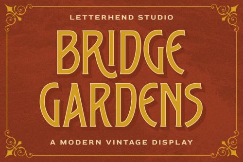 Deeezy - Bridge Garden - Modern Vintage Display