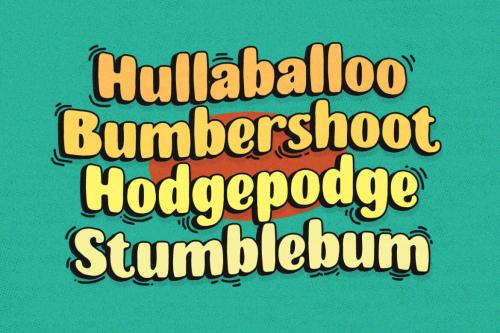 Deeezy - Monster Doodles - Handdrawn Font