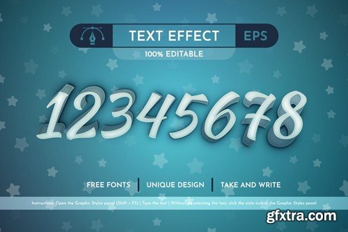 Blizzard - Editable Text Effect, Font Style PGMWKL9