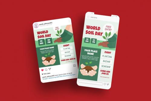 World Soil Day Flyer Ai & EPS Template