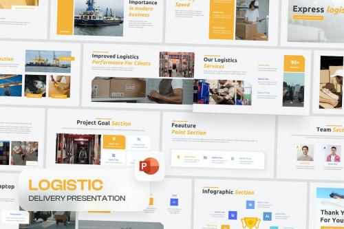 Logistic PowerPoint Template