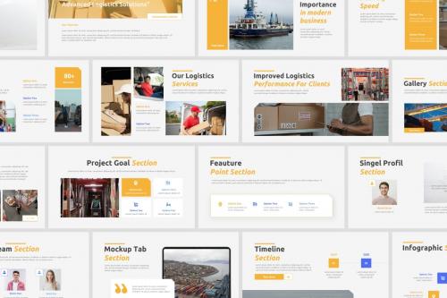 Logistic PowerPoint Template