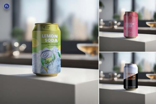 Drink Can Mockup
