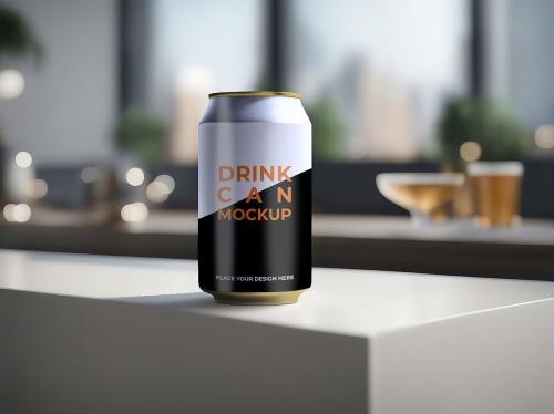 Drink Can Mockup