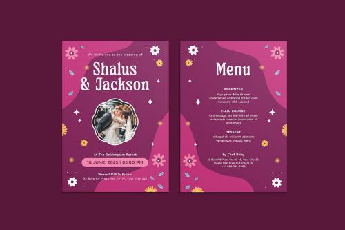 Beutifulist Wedding Invitation Template