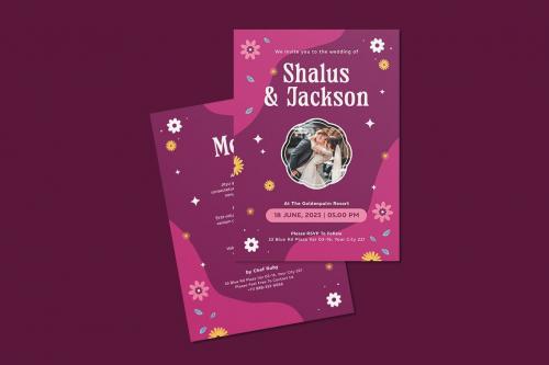 Beutifulist Wedding Invitation Template