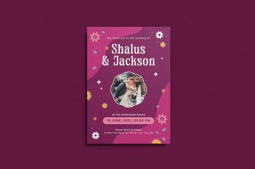 Beutifulist Wedding Invitation Template