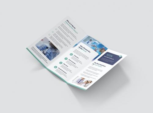 Doctor and Medical Brochure Tri-Fold Template Doctor and Medical Brochure Tri-Fold Template