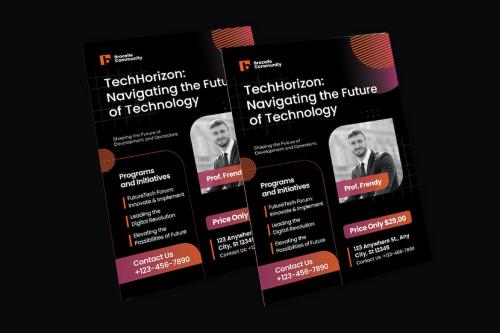 Tech Company Conference Poster Tech Company Conference Poster