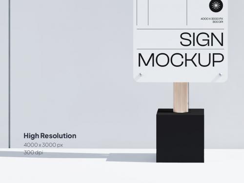 Sign Mockup